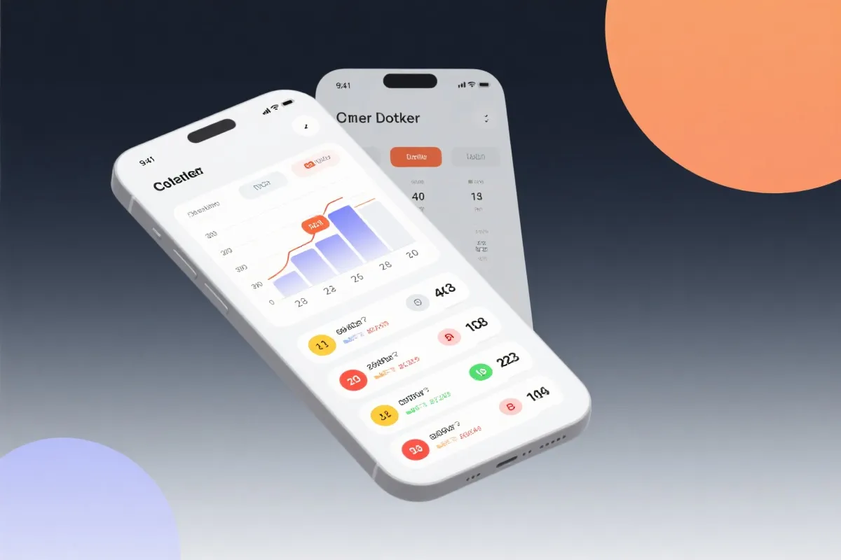 走势图与数据面板预览