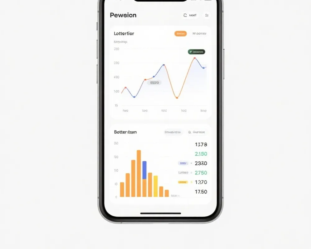 排列3手机端走势图表功能展示